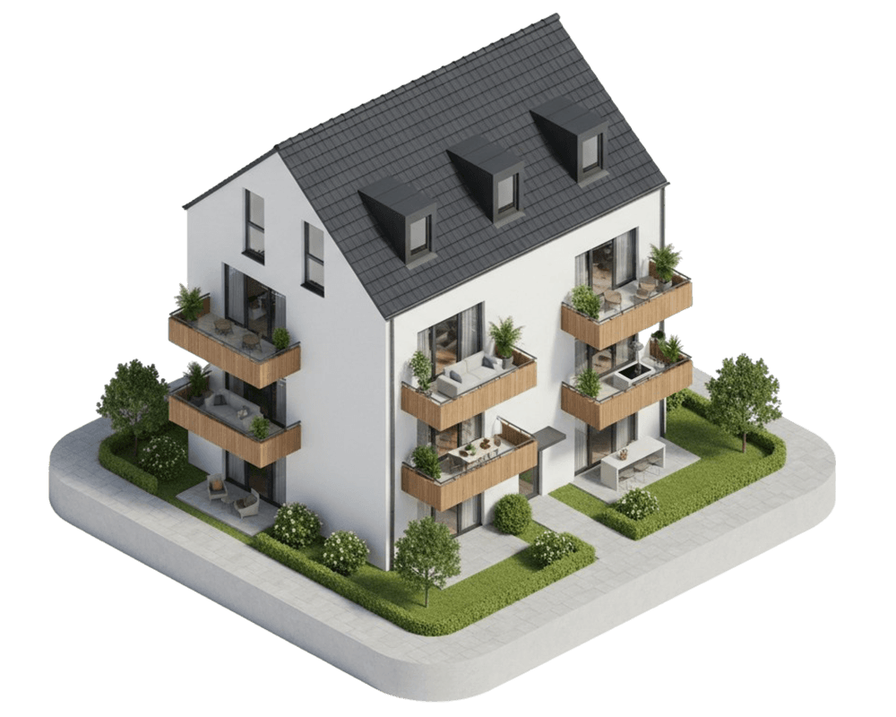 Small apartment building – CIRO Basic plan
