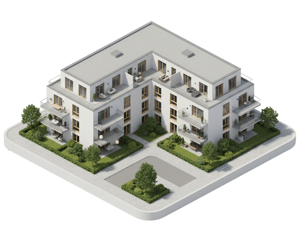 CIRO multi-unit residential building illustration